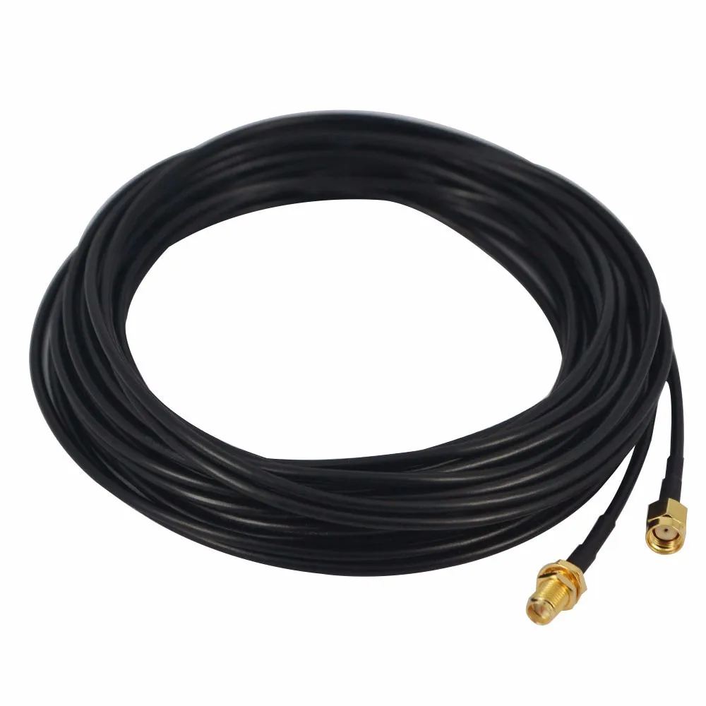 High Quality 3M 6M RP-SMA RP SMA WIFI Antenna Extension Cable Wire for Wireless Wi-Fi Router Adapter Wholesale