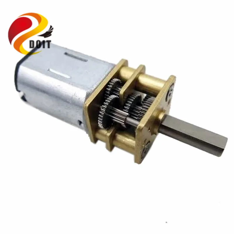 N20 DC Verzögerung Lenkgetriebe Motor Roboter DIY RC Elektronische Spielzeug R3 Entwicklung Kit Stater Auto Tank Spielzeug