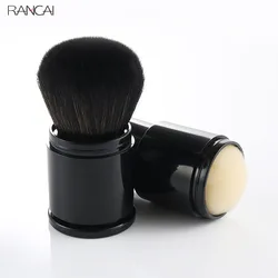 1pcs Black Retractable Makeup Brushes Big Powder Foundation Blusher Concealer Cream Kabuki Brush Cosmetic Beauty Tools