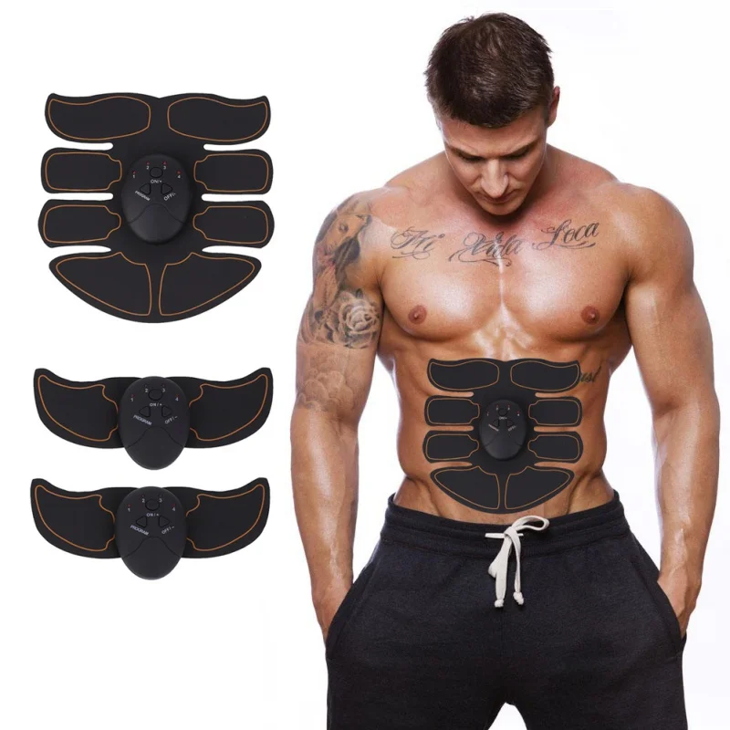 Durable Abdominal Smart Stimulator Training Fitness Gear Muscle Abdominal Exerciser Toning Belt Abs Lift Tools Shipping from US