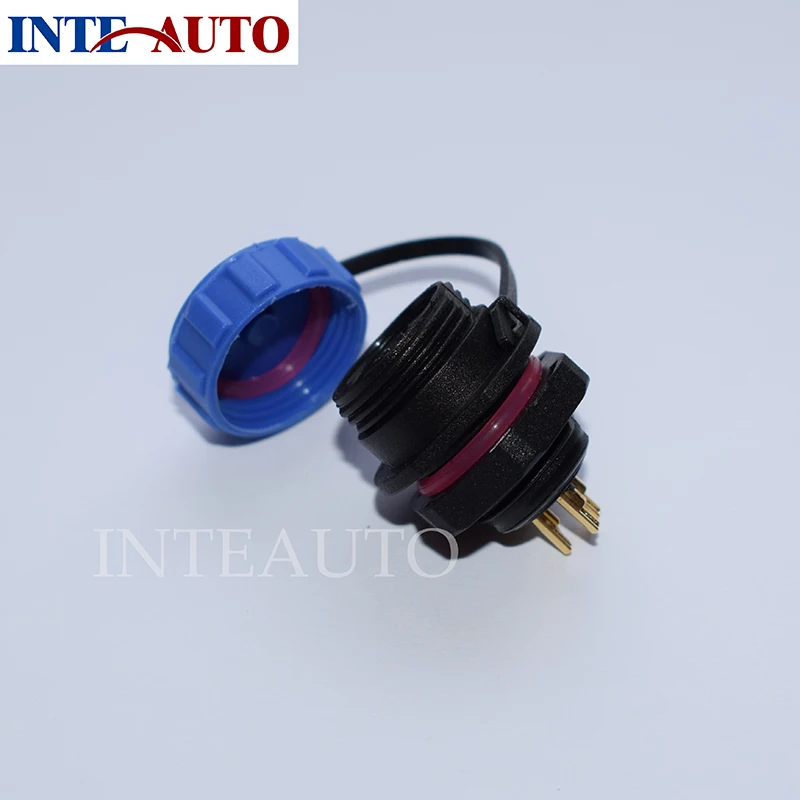 connector,replacement SP1310 series waterproof 3 pin connector,IP68 plastic thread connector