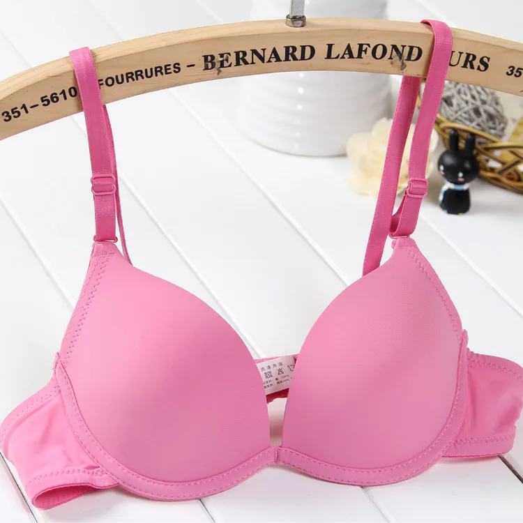 Intimates Underwire Push Up Bra Charming Sexy Bra for student girl small thin cup young girl bra top support breast lovely bra