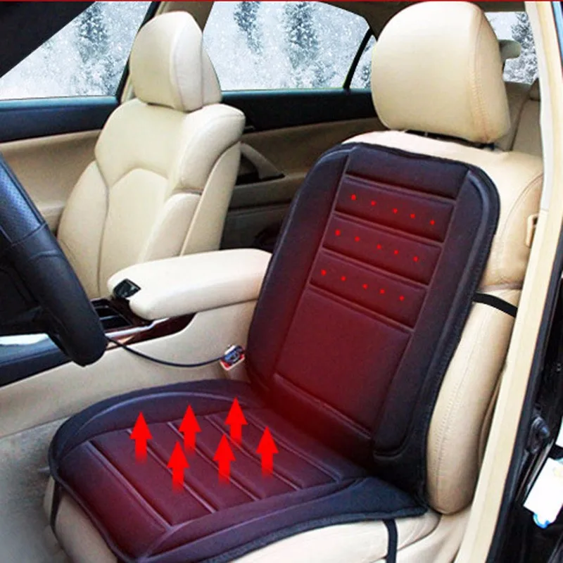 

Universal Car Seat Covers 12V Auto Heating Cushion Pad Car Heated Seat Heat Cover Auto Seat Covering Interior Car Accessories