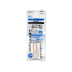 LifeMaster Japanese Tombow ER-MG Eraser Refill 3pcs/pack Mono Graph Mechanical Pencil Rubber Refill 5mm*21mm Pencil Top Eraser