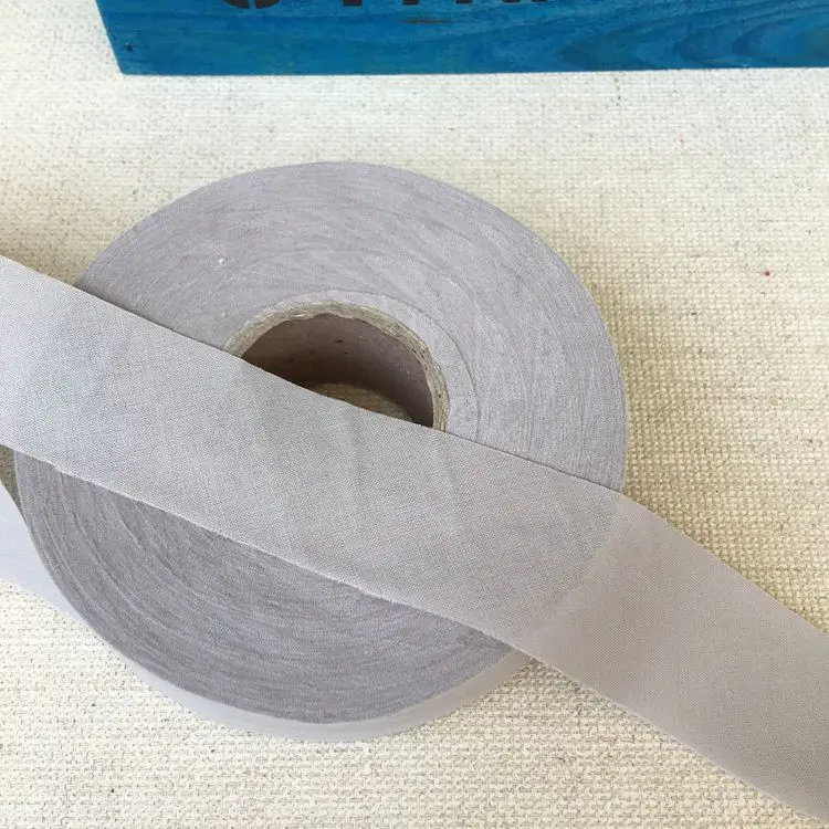 3 cm, 50 Meter, ungefaltete Baumwoll-Schrägbänder, Patchwork-Besatz, bedeckt, zum Basteln von Kleidern, Polstern, Nähen, Textilgurtband – Detail 5