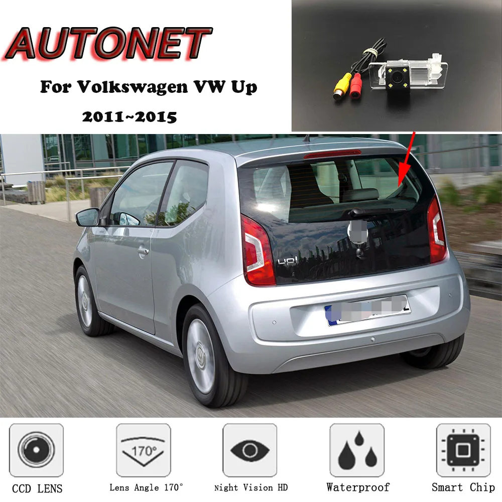 

AUTONET Backup Rear View camera For Volkswagen VW Up SEAT Mii Skoda Citigo 2011~2015 HD/CCD Night Vision/license plate camera