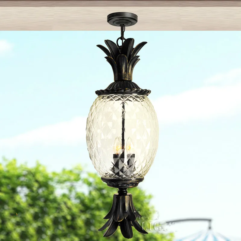 European flower tree rack corridor lamp balcony pendant light indoor outdoor waterproof lamp led pavilion Garden light AP8071107