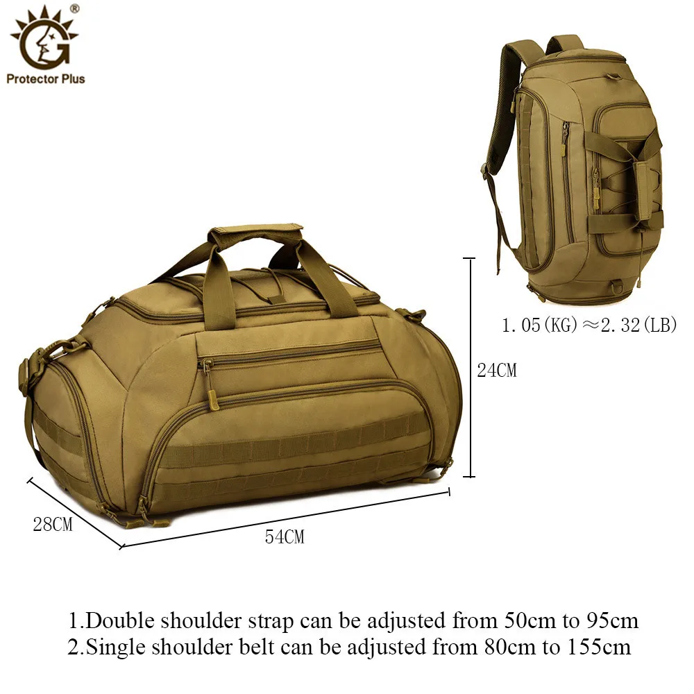 35L Men Backpack Large Tactics Molle Bags Nylon Waterproof 14 Inch laptop Package Camera Bag Men Travel Bag