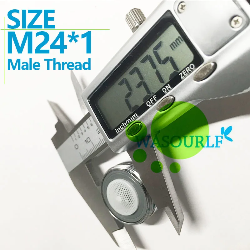 WASOURLF 2 PCS Water Saving Faucet Aerator M24 24mm Male Thread 3 Liter Bubbler 3L Tap Spout Accessories Save Welcome Wholesale