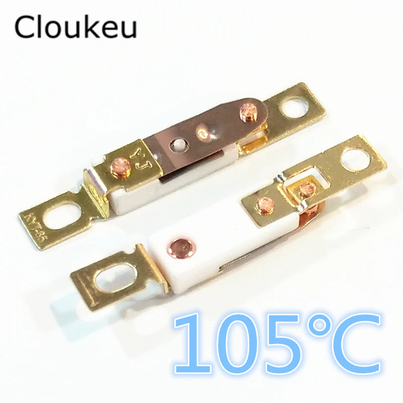 ST-12 105C Normally closed Hair dryer Temperature Switch Thermal control Thermostat 105 Centigrade