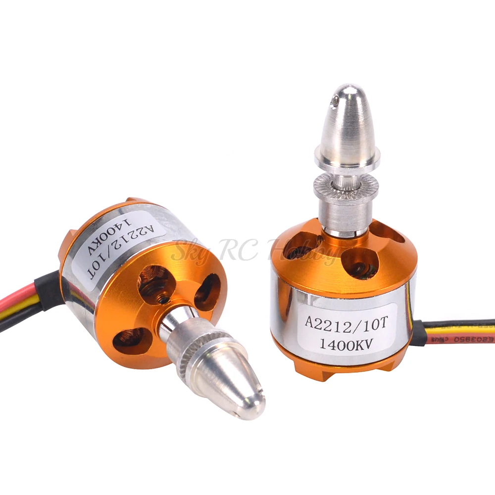 A2212 2212 1400KV 2-3S Brushless Motor 10T for RC FPV Fixed Wing Drone Airplane Aircraft