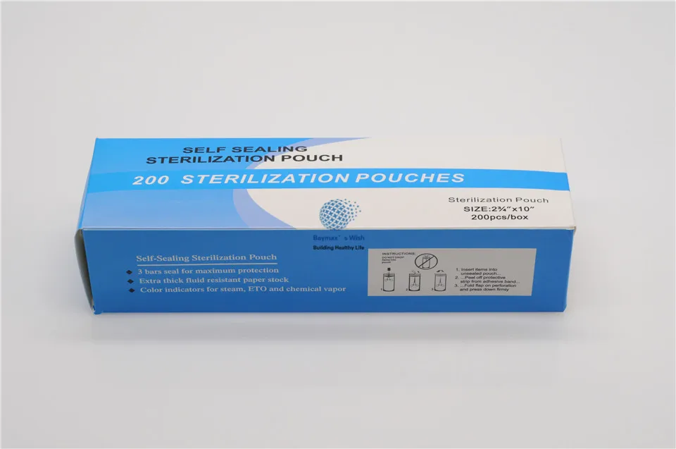 Dentist Clinic SELF-SEALING STERILIZATION POUCHES Sterilization Box