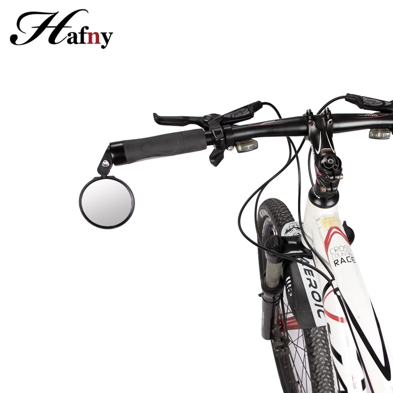 Handlebar End Bike Mirror Steel Lens Cycling Mirror Back Review Mirror For Bicycle Mountain Road Bike Mirror Bicycle Accessories