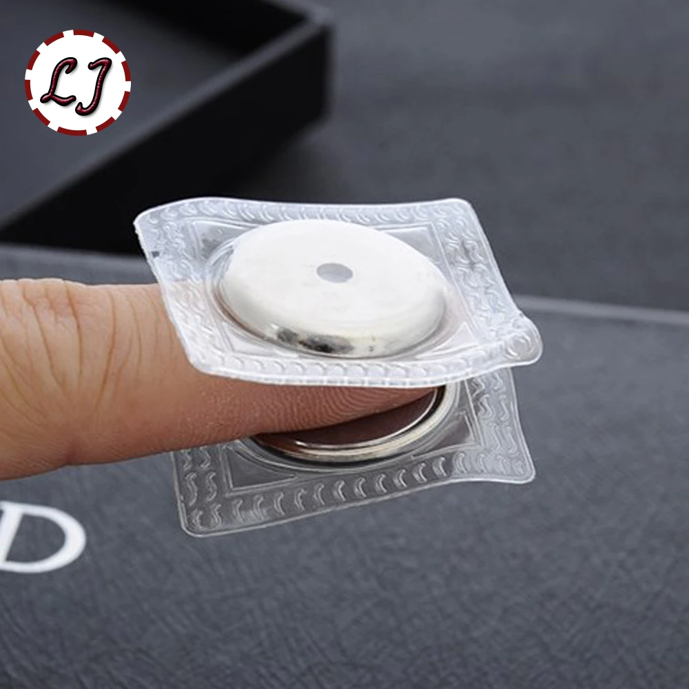 Hot sale high quality PVC Invisible Hidden metal magnetic Snaps button for overcoat bag garment accessories scrapbooking DIY