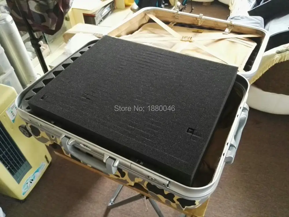 8pcs 22x14x5cm pick and pluck foam inside grid foam 1x1cm Custom size Facroty directly sell  inserts  foam insert good price