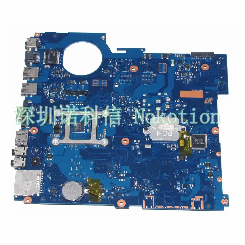 NOKOTION Mainboard BA41-01582A for Samsung RV520 RC520 laptop motherboard BA92-08190A BA92-08190B HM65 GMA HD3000 DDR3 Free CPU