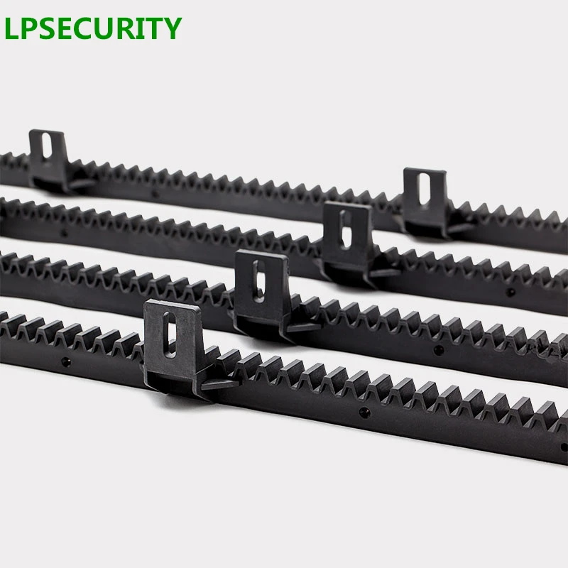 nylon gear rack for sliding gate opener 4m totally, more than 13ft NGR-4L