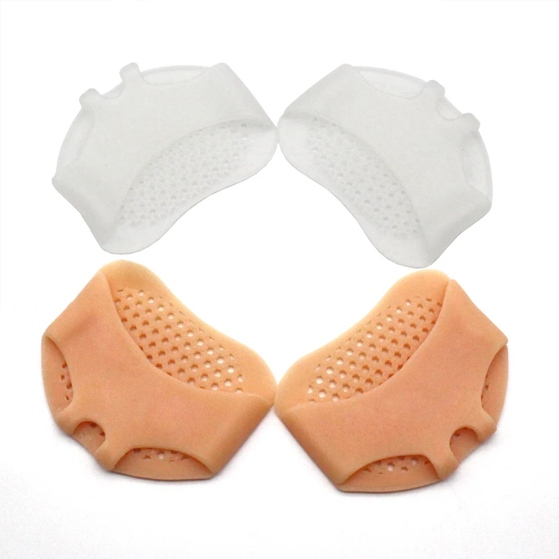 1 Pair of Gel Toe Separator Bunion Splint Beehive Shaped Forefeet Sleeve Cushions Metatarsal Pads for Feet Pain Relief Foot Care