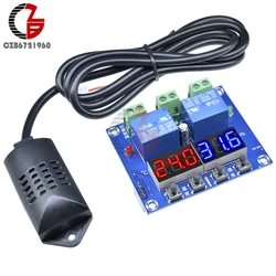 XH-M452 Humiture LED Digital Thermostat Humidistat DC 12V Home Temperature Humidity Controller Regulator Thermometer Hygrometer