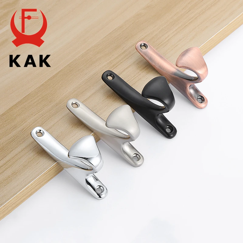 

KAK Zinc Alloy Bathroom Towel Wall Hook Kitchen Bedroom Clothes Hanger Key Hat Bag Hanger Racks Holder Wall Mounted Clothes Hook