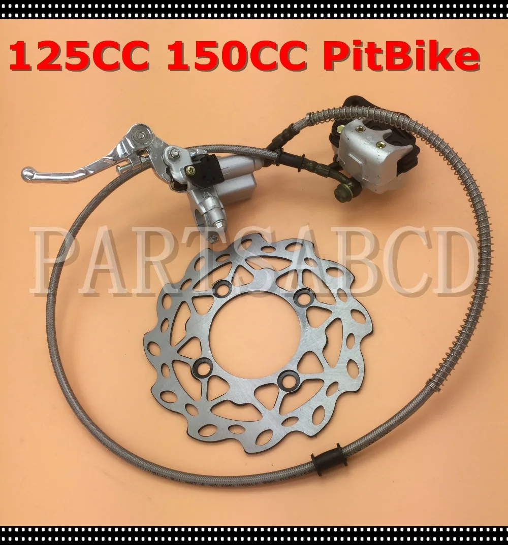 

PARTSABCD 110CC 125CC ATV Quad Dirt Bike Front brake Hydraulic Caliper Brake Disk Disc Assy