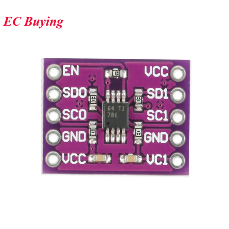 10Pcs/1pc PCA9515A 2 CH Dual Bidirectional I2C IIC Bus SMBus Repeater Board Module CJMCU-9515 I2C Buffer Max Frequency 400KHz