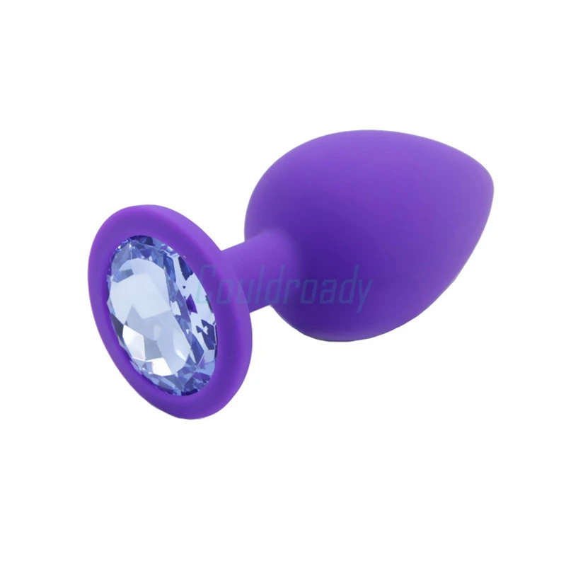 Silicone Anus Butt Plug Unisex Plated Jewelry Sex Stopper Prostate Adult Toys For Men Women Anal Trainer For Couples