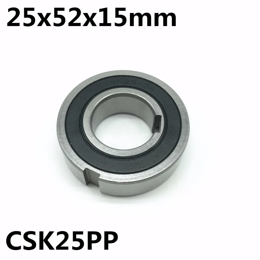 CSK25 CSK25PP 25x52x15 mm 6205PP One Way Bearing With Keyway Sprag Freewheel Backstop Clutch Free shipping