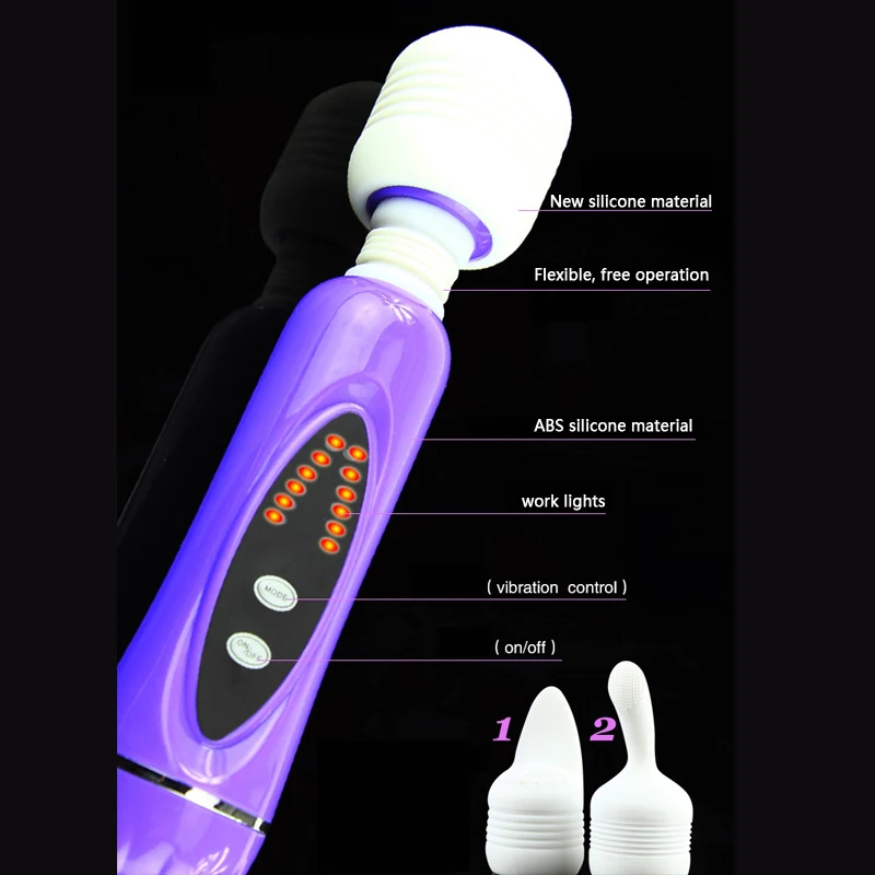 هزاز AV للنساء ، منتجات جنسية ، محفز البظر ، عصا تدليك سحرية شخصية للنساء ، ألعاب جنسية للبظر عن طريق الفم