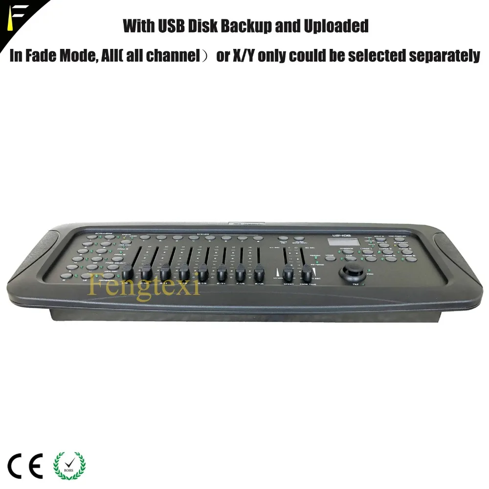 Midi DMX Mixer 192 CHS Controller DJ Lighting Console Operator with 240 Channels for Nightclub School Show Stage Light