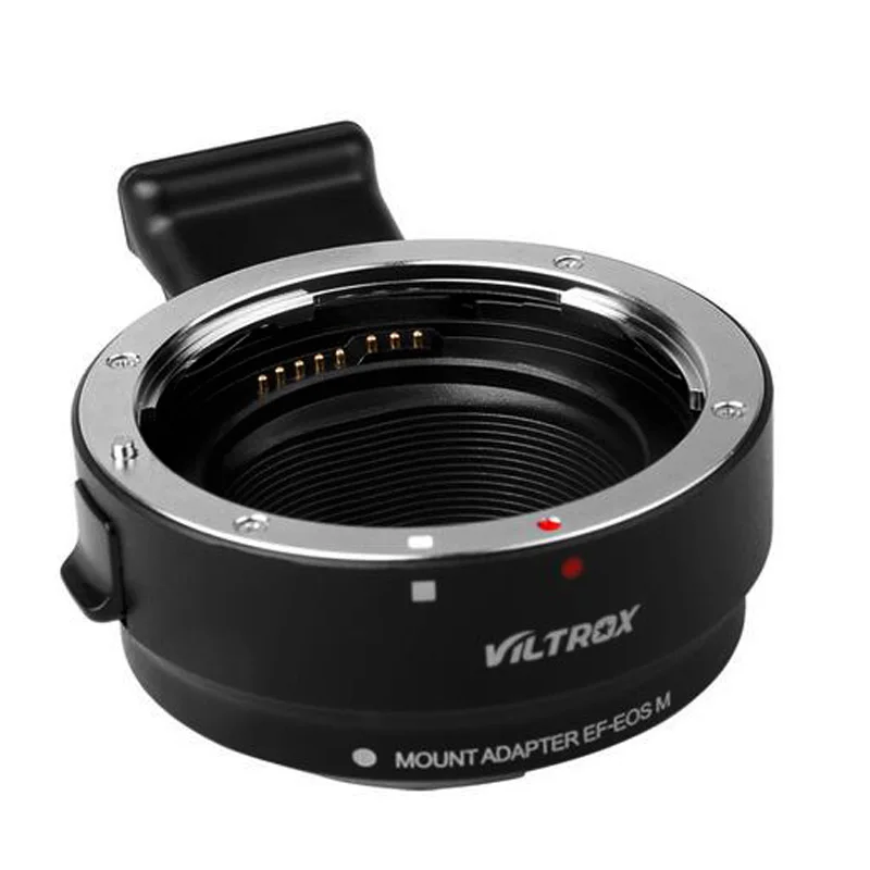 Viltrox EF-EOS M Auto Focus Electronic Lens Adapter for Canon EF EF-S Lens to EOS M Mirrorless Camera M2 M3 M5 M6 M10 M50 M100