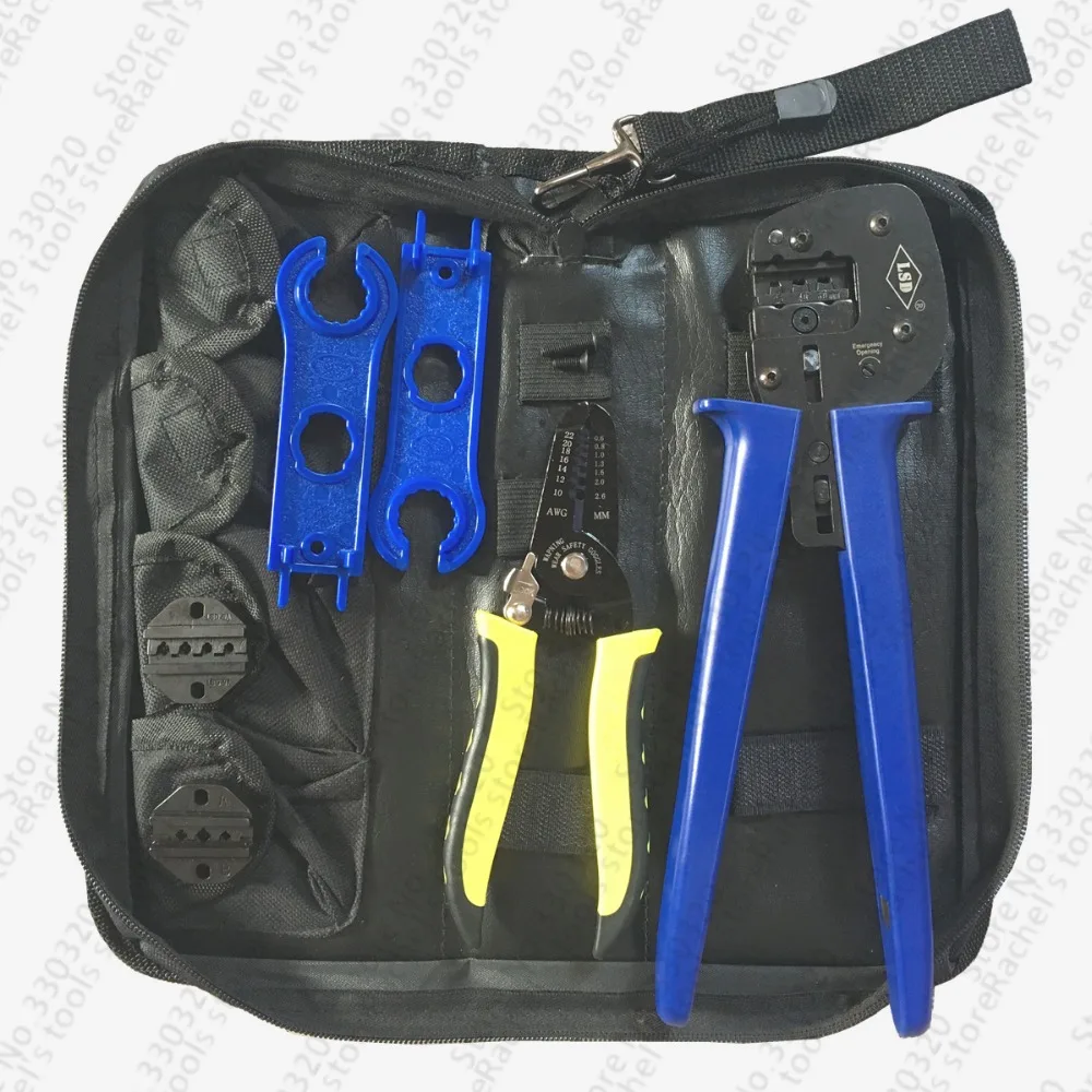 Solar PV Tool Kits for 2.5-6.0mm2 solar connectors crimping tools