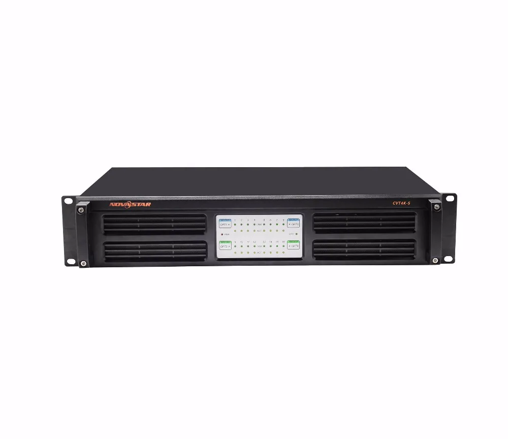 novastar Fiber Converter CVT4K-S Supports 16-channel Neutrik Ethernet inputs and outputs 4-channel optical fiber inputs/outputs