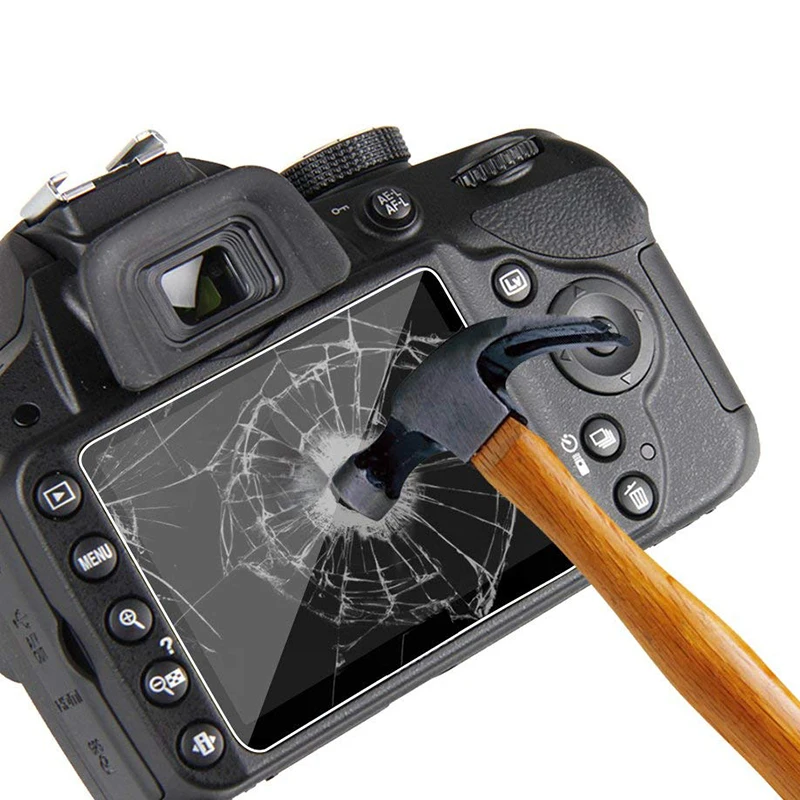 2Pcs Tempered Glass Screen Protector w/ Top LCD Film for Hasselblad X2D 100C Mirrorless Camera