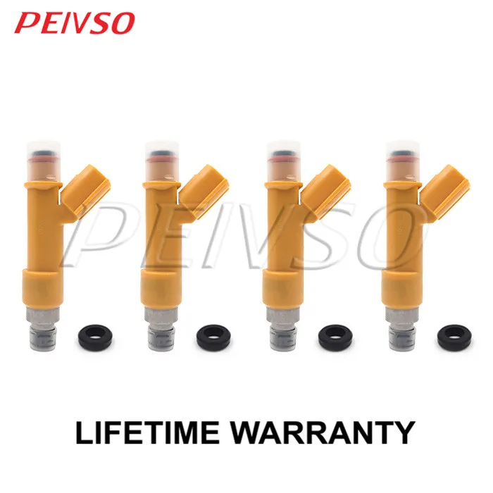 PEIVSO 4pcs 23250-0H050 23209-0H050 Fuel Injector For TOYOTA Camry Highlander RAV4 Solara-Scion tC 2.4L 2AZ 2004~2009