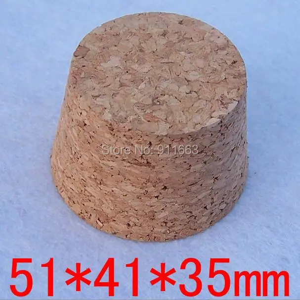 51mm*41mm*35mm size, 10pcs/lot!soft cork stopper for glass bottles,stopper,bung,wooden plug etc.