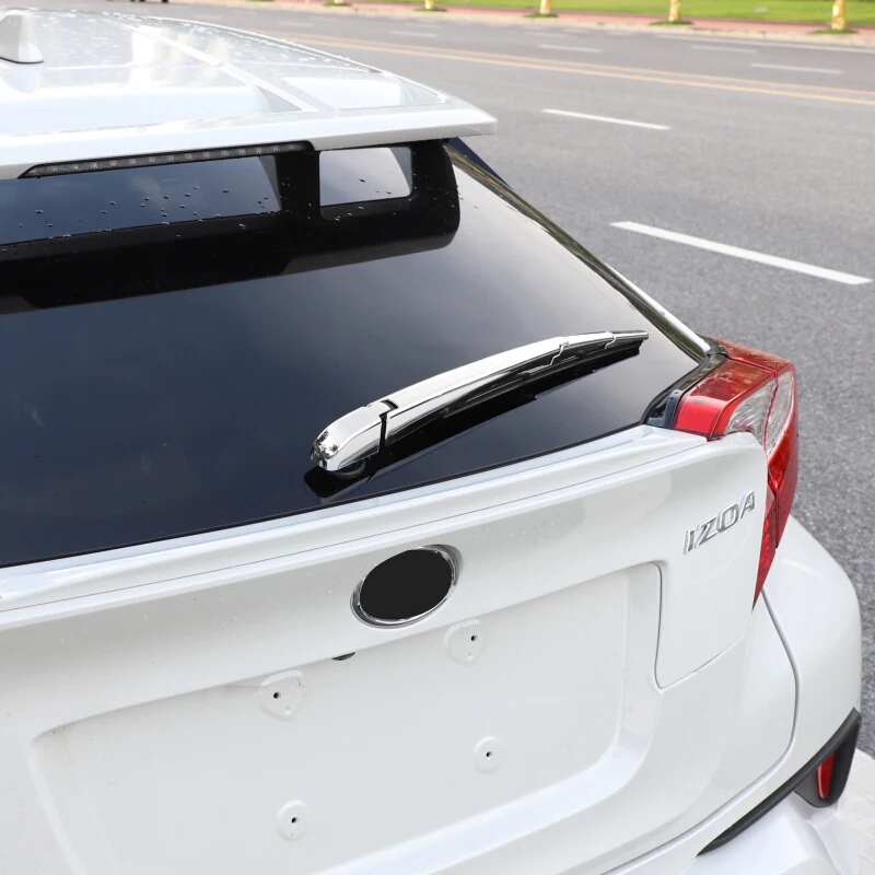 

For Toyota C-HR CHR C HR 2017 2018 ABS Chrome Rear Water Wiper Protection Cover Windshield Car Exterior Accessories 4Pcs