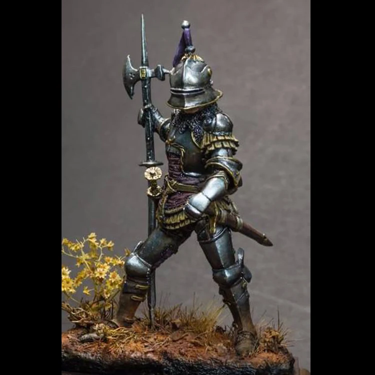 1/24, Heroic Armour of the 15th-Century Resin kit Figure GK Historical war theme Uncoated No colour