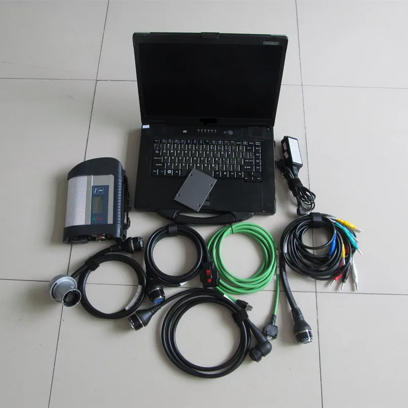 

2024 MB Star C4 SD Connect 4 Full set + mb star diagnostic software SSD + Toughbook CF-53 4G Laptop directly use!