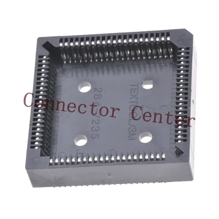 Original PLCC IC Socket For Textool/3M 84Pin DIP 284-7235-1157