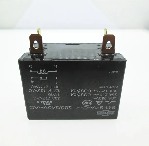 

High power air conditioning 200V 240V relay 841-S-1A-C-H 200/240VAC 841-S-1A-C-H-200VAC 240VAC AC200V AC240V 30A 277VAC 4pin