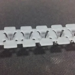 Plastic Collation Strips Without Nails,5pcs,Plastic Nail Collation Strip,Anti-Jam Strip for Nail Guns (Nails Not Included)
