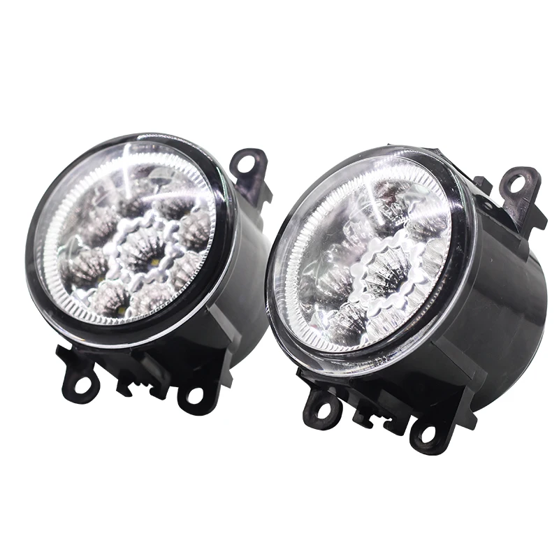 Cawanerl Auto Mistlamp LED Lamp Dagrijverlichting DRL DC 12 V 1 Paar Voor Renault Captur Fluence Grand Scenic Kangoo Koleos