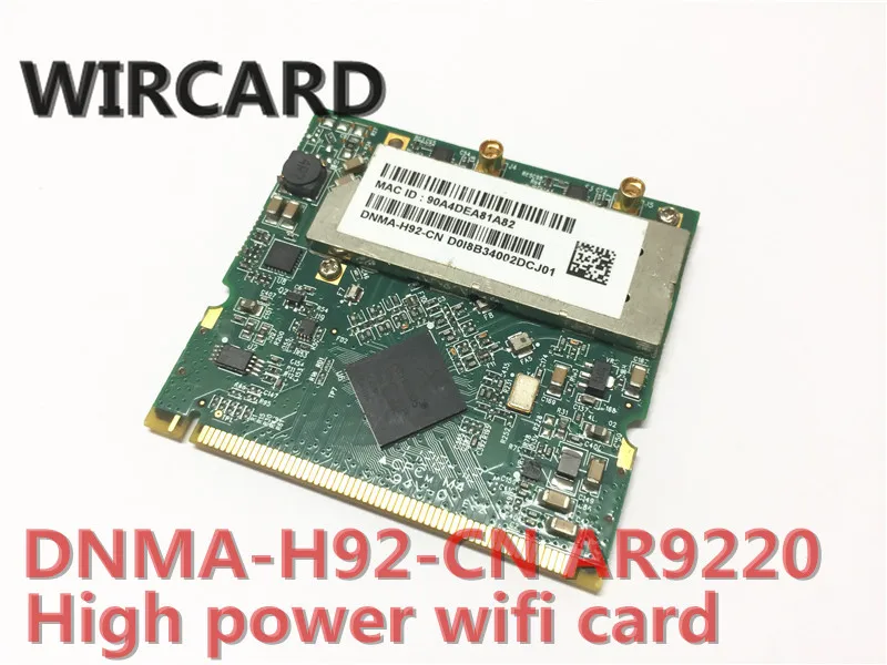 

unex DNMA-H92 high-power 802.11 a/b/g/n dual-band wifi 2x2 mini-PCI module 400mW (26 dBm) AR9220 300M 2.4G 5G WiFi Module