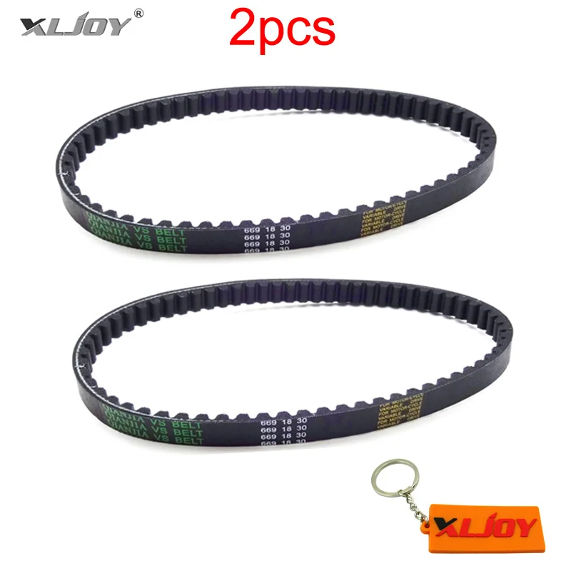 XLJOY 669 18 30 CVT Drive Belt For GY6 49cc 50cc 80cc Engine Chinese Moped Scooter Jmstar Kazuma Roketa Sunl Vespa Jonway Znen