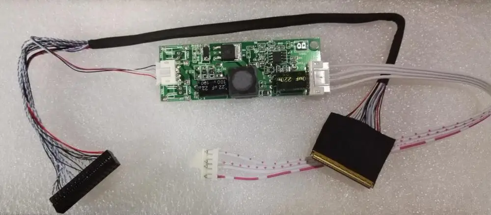 عاكس بإضاءة خلفية LED ، كابل LVDS 50Pin لـ B101UAN02.1 IPS lcd 50 pin 1920*1200 I PEX 20455 050E 12