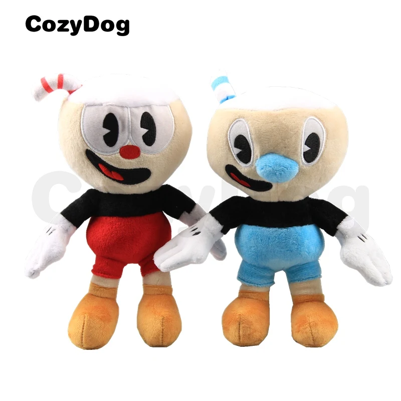 Wholesale 6 Piece/Set Game Cuphead Plush Toy Mugman the Devil Legendary Chalice King Dice Stuffed Animals Toys for Children