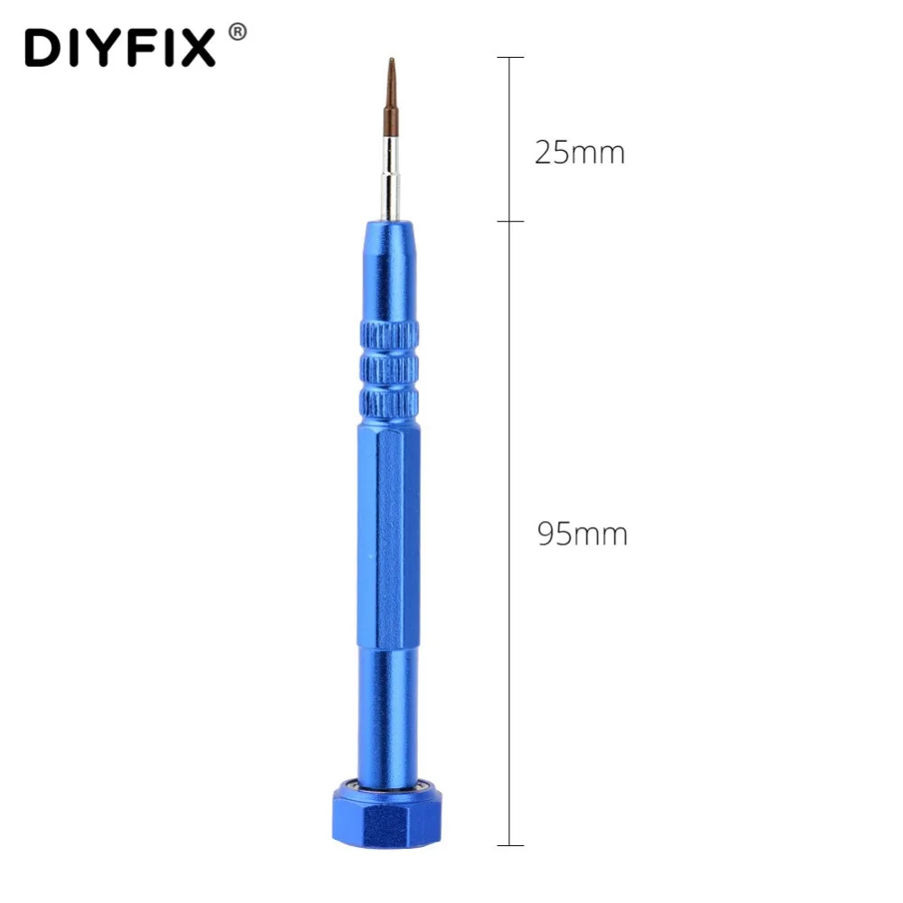 DIYFIX Chính Xác Screwdriver 0.8 Pentalobe 1.3 1.5 2.5mm Chữ Thập 0.7 Y Tip 2.5mm Hình Lục Giác cho Điện Thoại Di Động Điện Thoại MP3 mở Công Cụ Sửa Chữa