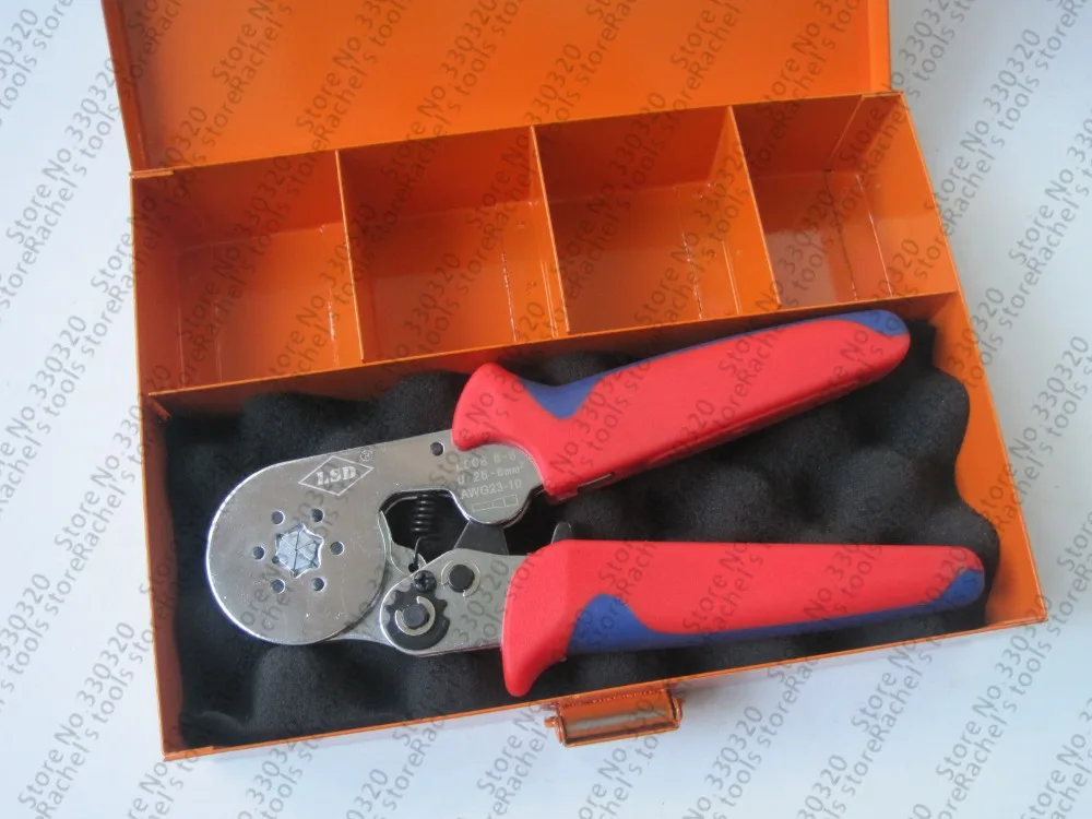 Terminal crimping tool kits wire ferrules crimping pliers set for cable end sleeves 0.25-6mm2