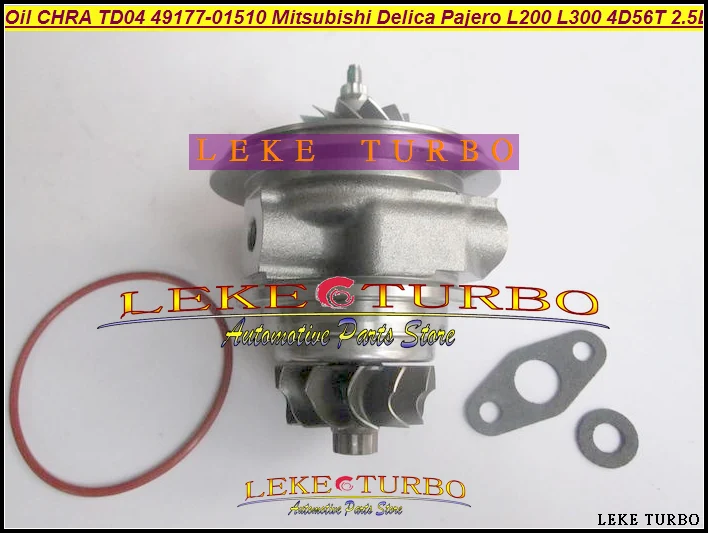 Turbo Cartridge CHRA TD04 49177-02510 49177-02511 MD155984 MD187211 For Mitsubishi L200 L300 L400 SHOGUN Pajero 1990- 4D56Q 2.5L